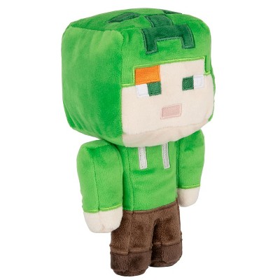 JINX Inc. Minecraft Happy Explorer Series 7 Inch Plush | Alex in Creeper Costume