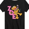 Boys' - Sesame Street - Zoe With Flowers Short Sleeve Graphic T-Shirt - 2 of 4