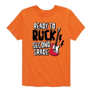 Boys' - Instant Message - Ready To Rock Second Grade Short Sleeve Graphic T-Shirt - 1 of 4