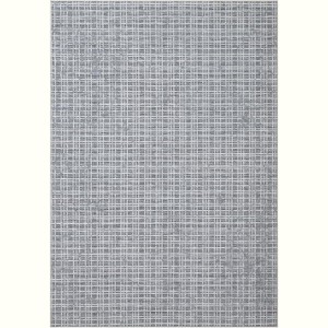 Checkered Easy Jute, Super Soft Rug for Bedroom, Soft Shaggy Plush for Bedroom Dining Room Non-Slip Stain Resistant Under Table Rug - 1 of 4