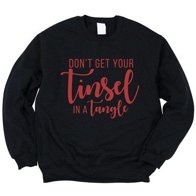 Simply Sage Market Women's Graphic Sweatshirt Don't Get Your Tinsel In A Tangle
