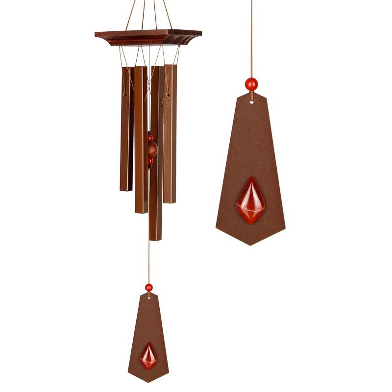 Woodstock Wind Chimes Signature Collection, Woodstock Rustic Chime, 22'' Wind Chime, 3 of 8