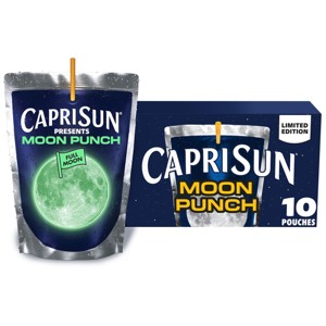 Capri Sun Moon Punch Cherry Pouches - 10pk - 1 of 4