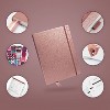 Undated PRO Schedule Planner Weekly/Monthly 8.5"x11" Rose Gold - Legend Planner: Agenda & Daily Planner for Adults & Teens - image 2 of 4