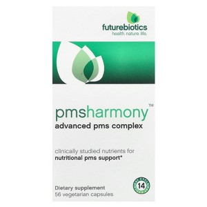 Futurebiotics PMSHarmony™, Advanced PMS Complex, 56 Vegetarian Capsules - 1 of 4
