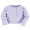 Touched by Nature Baby and Toddler Girl Organic Cotton Dress and Cardigan 2pc Set, Flutter Garden, 9-12 Months - 4 of 4