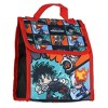 My Hero Academia Backpack Deku Shoto Bakugo Kawaii Chibi 5 Piece Set School Bag Black - 4 of 4