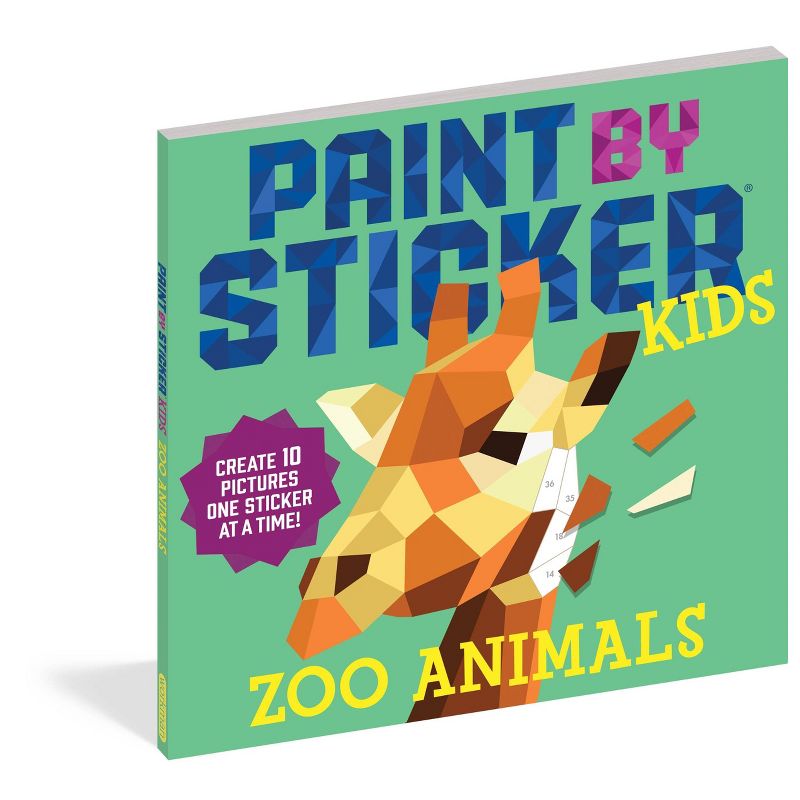 Paint By Sticker Zoo Animals - Workman, 1 of 3