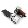 ERTL 1/64 Versatile 290 MFWD Tractor on Peterbilt 367 Dealership Truck 16247 - 3 of 4