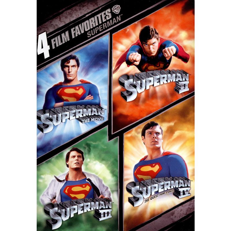 Superman: 4 Film Favorites (DVD), 1 of 2