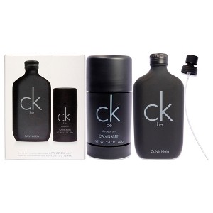 CK Be by Calvin Klein for Unisex - 2 Pc Gift Set 6.7oz EDT Spray, 2.6oz Deodorant Stick - 1 of 4