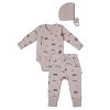 Organic Baby Onesie & Pants Set - Farm - 2 of 2