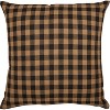 Black Check Prim Blessings Pillow 12x12 VHC Brands - 2 of 4
