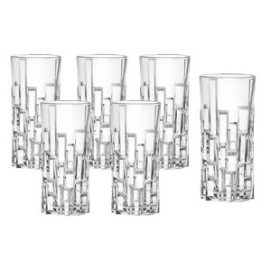 Lorren Home Trends Etna Set of 6 High Ball - 1 of 3