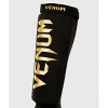 Venum Kontact Protective MMA Shin Instep Guards - Black/Gold - 2 of 2