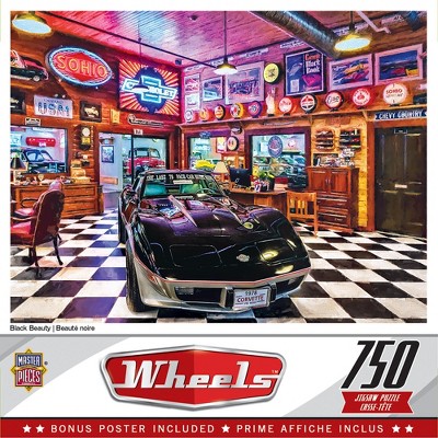 MasterPieces Wheels - Black Beauty 750 Piece Jigsaw Puzzle