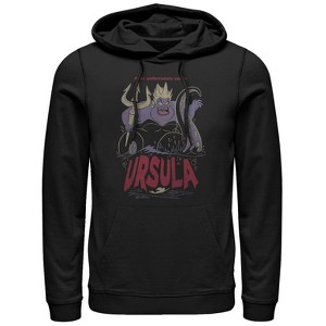 Men's The Little Mermaid Ursula Sea Witch Pull Over Hoodie - 1 of 3