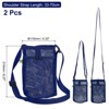 Unique Bargains Nylon Adjustable Shoulder Strap Mesh Water Bottle Holder 2 Pcs - 2 of 4