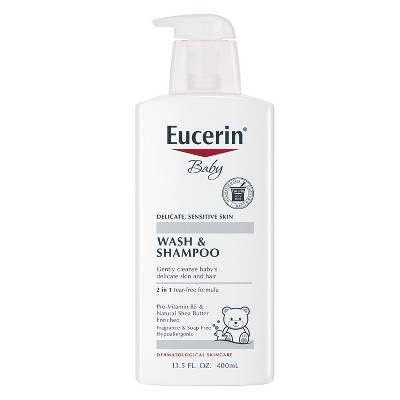 Eucerin Baby Wash & Shampoo - 13.5 fl oz