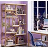 Gulches Freestanding Bookshelf, 68.9" Etagere Bookcase with 9 Open Shelves for Home Office - 3 of 4