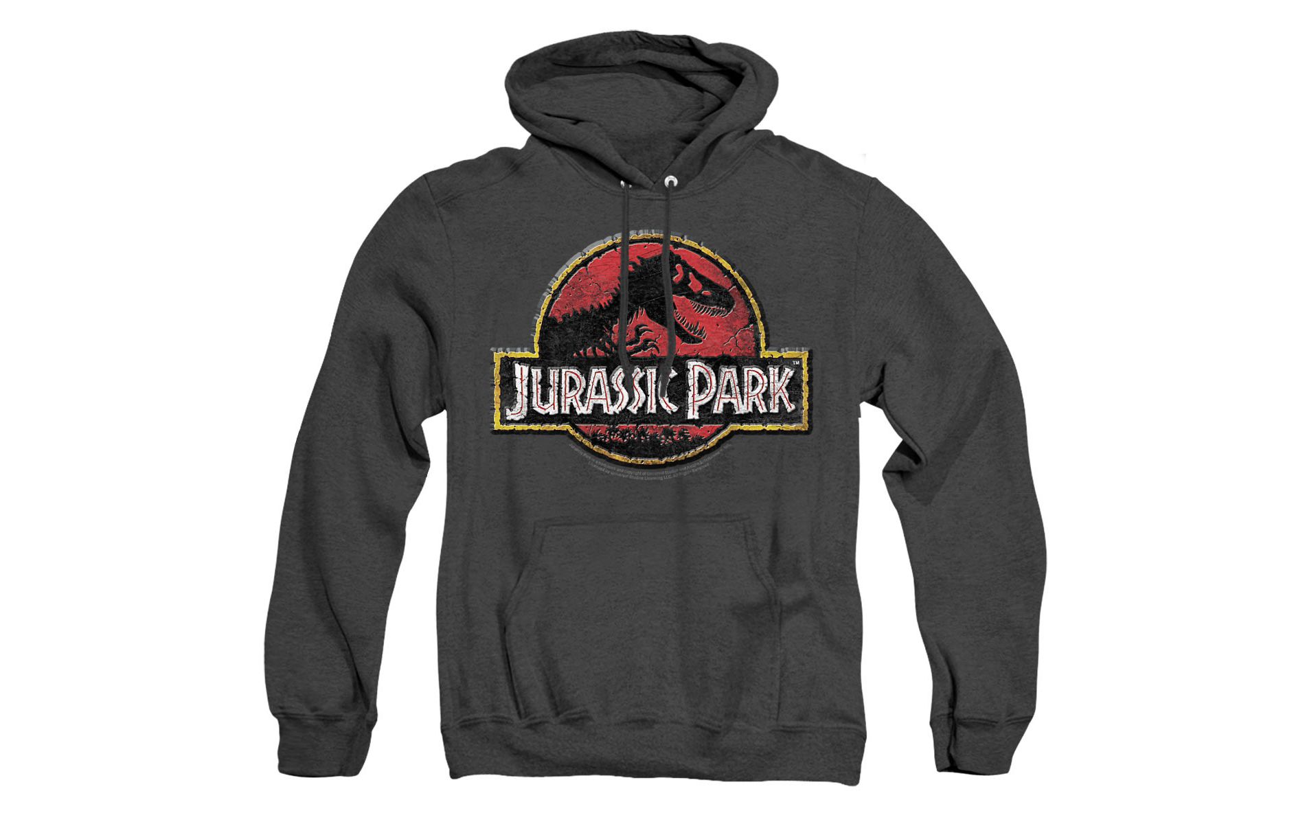 Jurassic Park Stone Logo Pullover Hoodie