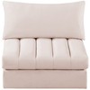 Meridian Furniture,Jacob Velvet Armless - 4 of 4