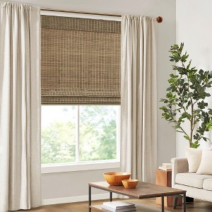 MAYEERTY 31"x64" Home Furnishings Room Light Filtering Pleated Window Shade 1pcs - 1 of 4