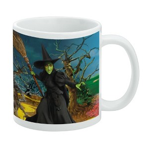 Wizard of Oz Wicked Witch Character Ceramic Coffee Mug, Novelty Gift Mugs for Coffee, Tea and Hot Drinks, 11oz, White - 1 of 4