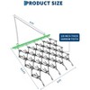 TROPOW Heavy Duty Chain Drag Harrow Tines Compatible with Tractors ATV UTV Lawn Tractor Attachments for Leveling, Grading, Breaking Up Soil - 3 of 4