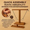 Bolaball Ring Toss Games for Adults, Yard Games, Outdoor Indoor Games, Wooden Hook and Ring Game, Home Party - 4 of 4