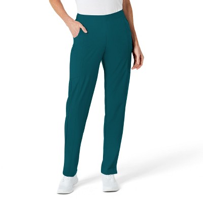 Wink W123 Women's Flat Front Cargo Scrub Pant