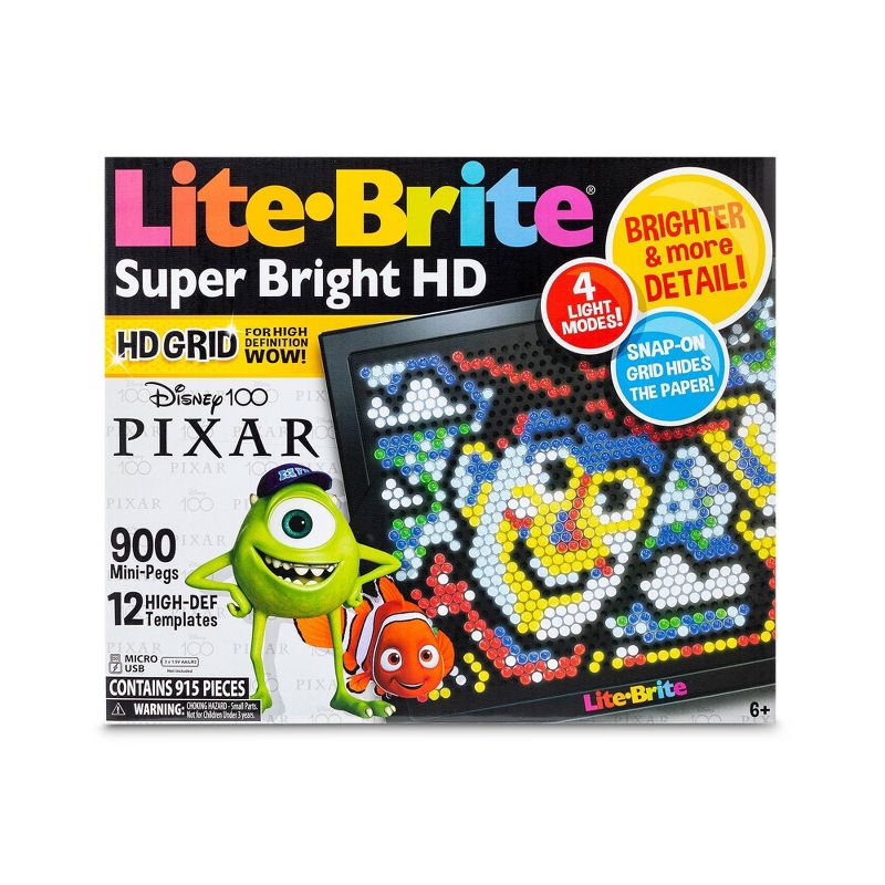 Lite-Brite Disney 100 LED Max HD Special Edition, 4 of 10