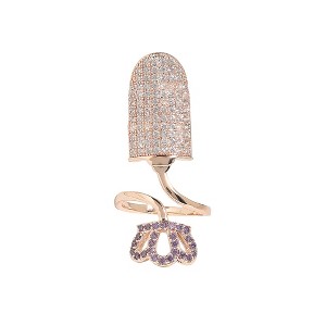 SOHI Women Silver Coloured Ring - 1 of 3