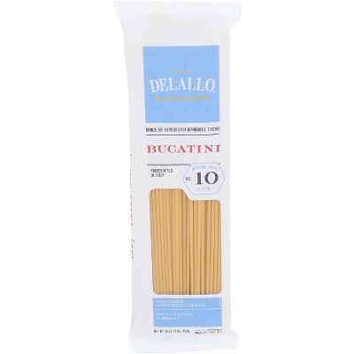 Delallo Bucatini No. 10 - Pack Of 8 - 1 Lb : Target