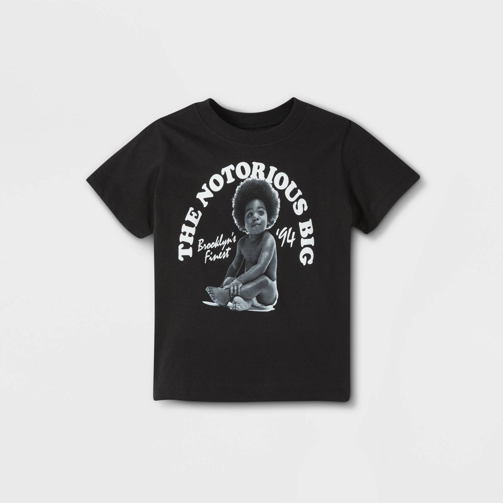 Toddler Boys' Table Merch Short Sleeve T-Shirt - Black 3T