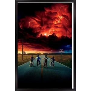 Trends International Netflix Stranger Things: Season 2 - Key Art Framed Wall Poster Prints - 1 of 4