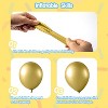 Joyfy 150Pcs Large Metallic Gold Balloon Arch Kit,18, 12, 10, 5-Inch Latex Balloons for Birthdays, Graduations, Weddings, Easter Holiday Decorations - 3 of 4
