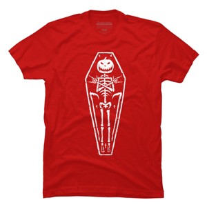 Men's Design By Humans Dead halloween By Barmalizer T-Shirt - 1 of 2