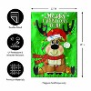 Evergreen Merry Christmas to All Applique Garden Flag 12 x 18 Inches Indoor Outdoor Decor - 4 of 4