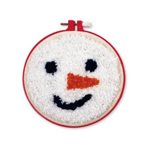 Punch Needle Kit Snowman - Bullseye's Playground™ - 1 of 3