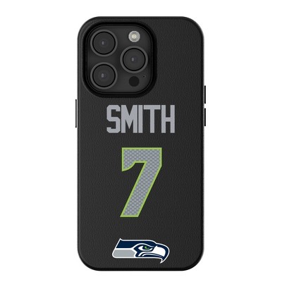 Keyscaper NFL Seattle Seahawks Players Game Tactic MagSafe Compatible Cell Phone Case for Apple iPhone