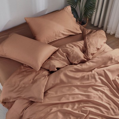 DOZ Bamboo Viscose Sheet Set, Organically Grown Bamboo, Buttery Soft, Cooling, High GSM, Deep Pockets