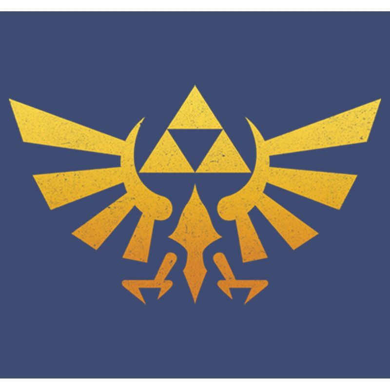 Men's Nintendo Legend of Zelda Triforce Fade T-Shirt, 2 of 5