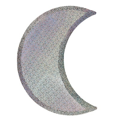 Meri Meri Silver Sparkle Moon Plates