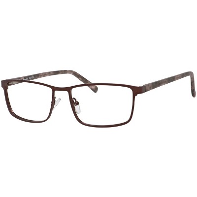 Esquire Designer Reading Glasses EQ1534-SBR in Satin Brown 54mm
