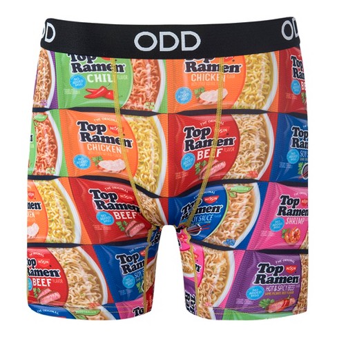Odd Sox, Froot Loops, Men's Boxer Briefs, Funny Novelty Underwear, XX Large