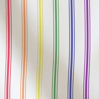 rainbow stripe print