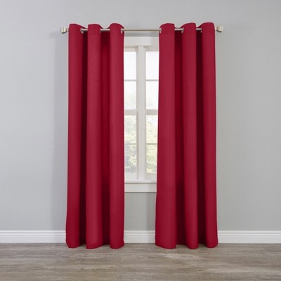 BrylaneHome BH Studio Microfiber Grommet Panel