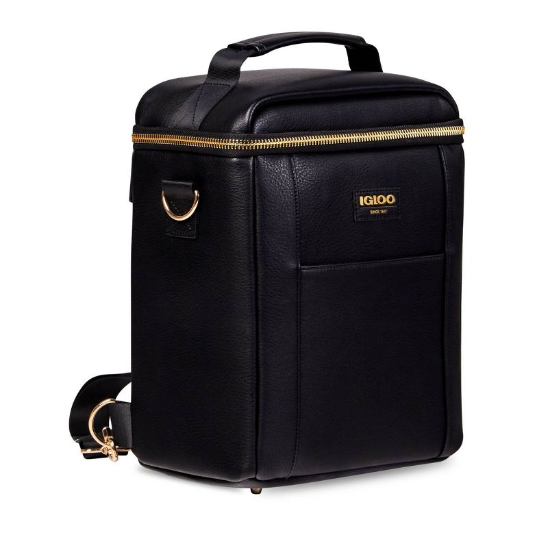 Igloo Luxe Mini Convertible Cooler Backpack - Black, 5 of 9
