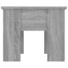 vidaXL Coffee Table Gray Sonoma 31.1"x19.3"x16.1" Engineered Wood - 4 of 4